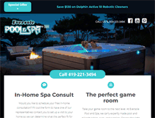 Tablet Screenshot of eversolepoolandspa.com